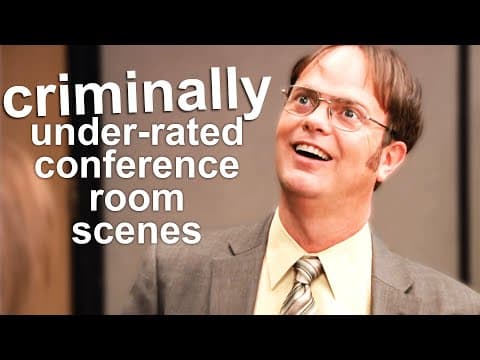 CRIMINALLY Underrated Conference Room Meetings from The Office US | Comedy Bites thumbnail