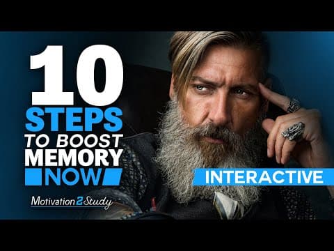 How to Improve Your Memory in Just 10 Steps thumbnail
