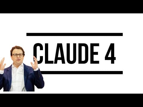 Claude 4: Full 120 Page Breakdown … Is it the Best New Model? thumbnail
