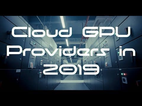 How Can I Do Deep Learning Without a GPU? thumbnail