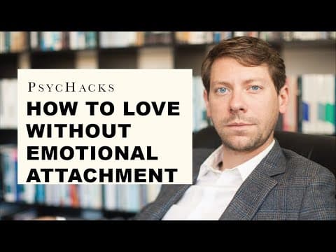 How to LOVE WITHOUT emotional ATTACHMENT: allow people to choose you thumbnail