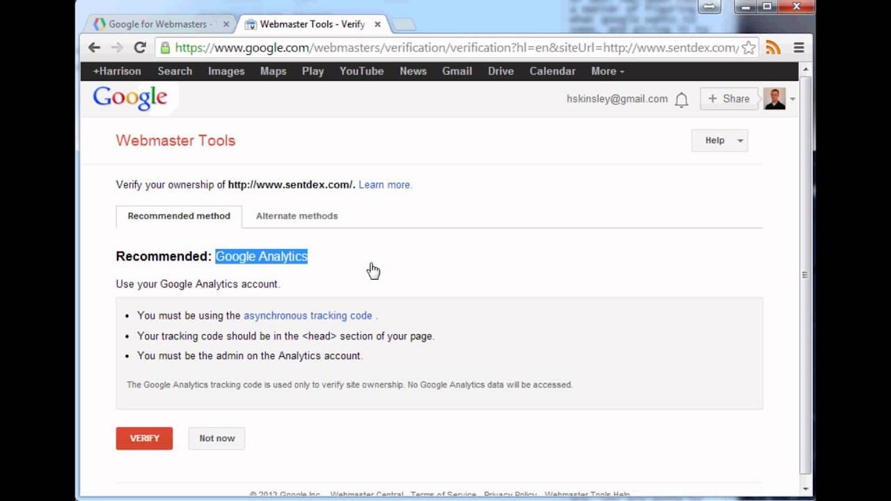 YouTube video player