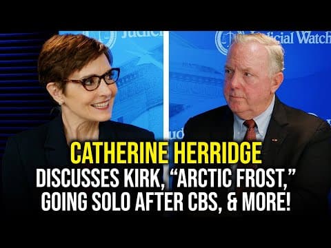 Catherine Herridge Discusses Kirk, “Arctic Frost,” Going Solo after CBS, & More! thumbnail