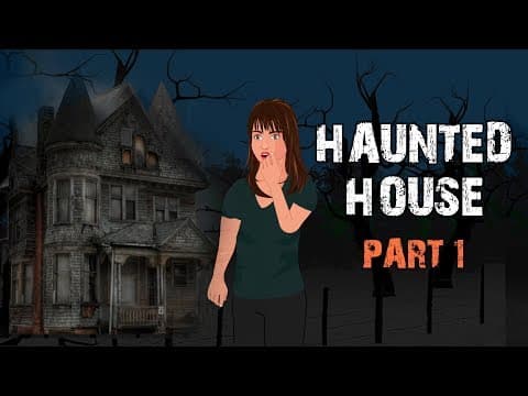 Haunted House Halloween Animated Horror Story - Part 1 (English) thumbnail