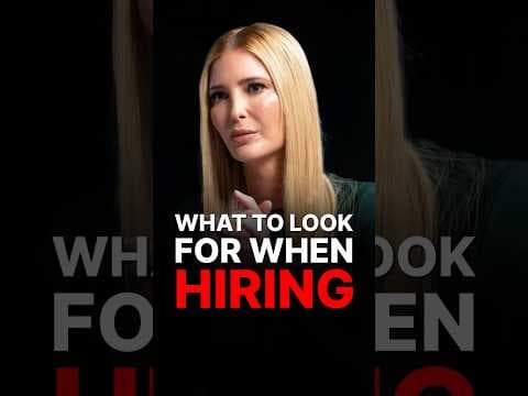 HOW DOES IVANKA TRUMP HIRE? thumbnail