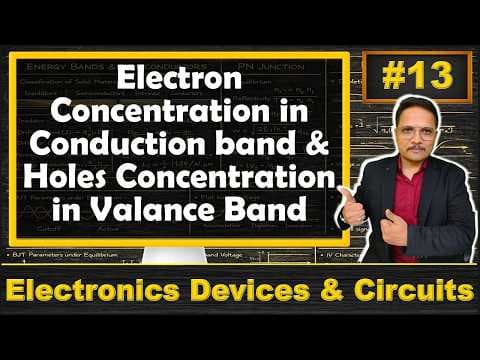 Electrons Concentration in Conduction Band and Holes Concentration in Valence Band thumbnail