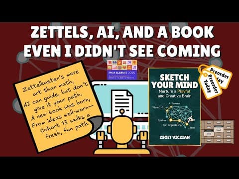 Zettels, AI, and a Book Even I Didn't See Coming thumbnail