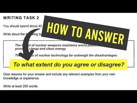 Answering the Most Difficult Writing Task 2 Question thumbnail
