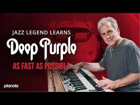 Jazz Legend Learns Deep Purple As Fast As Possible | Ft. Larry Goldings thumbnail