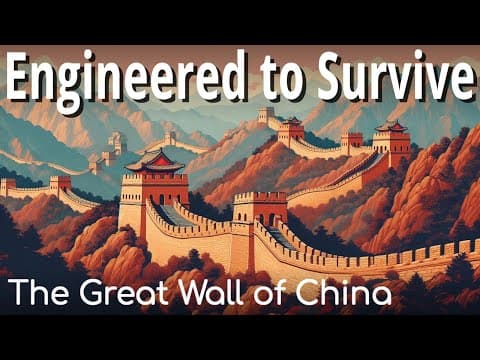 The Great Wall of China : Engineered to Last Centuries | Engineering Marvels of the World thumbnail
