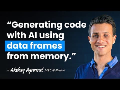 911: The Future of Python Notebooks is Here — with Marimo’s Dr. Akshay Agrawal thumbnail
