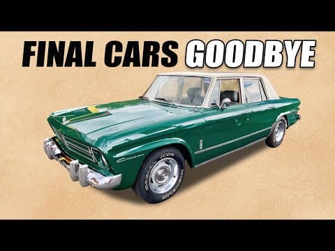 The Last Cars Ever Built by Defunct Automakers (1949–2006) thumbnail