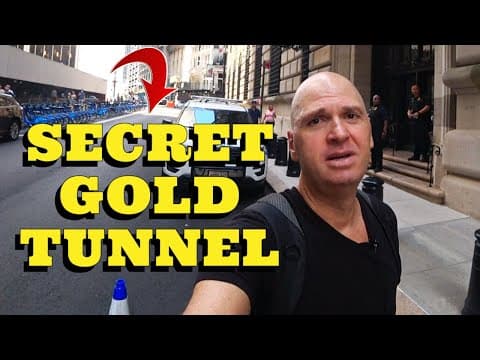 The Secret Tunnel Between Gold Vaults In The Fed And JP Morgan: Is It True? thumbnail