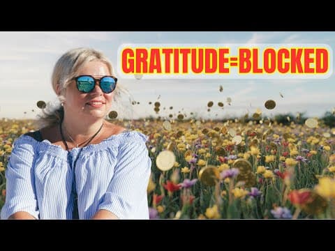 Why You’ll Never Manifest Until You Stop Being ‘Grateful’ 🤡 (The Gratitude Trap) thumbnail