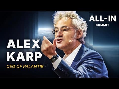 Alex Karp on Palantir, the Border, and the West thumbnail