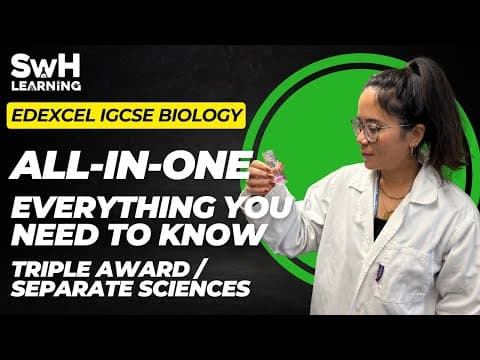 ALL of Edexcel IGCSE Biology 9-1 | 2026 ONWARDS! | Triple Award/Separate Sciences | SwH Learning thumbnail