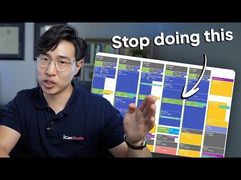 How to Actually Stick to Your Schedule (2 Simple Rules) thumbnail