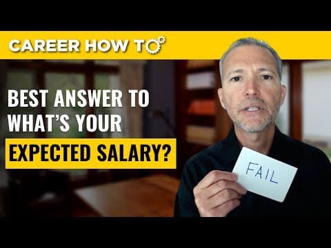 The Best Answer to "What's Your Expected Salary?" thumbnail