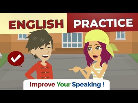 English Speaking Practice with Easy Dialogue | Improve Your Daily English Conversation Skills ✨ thumbnail