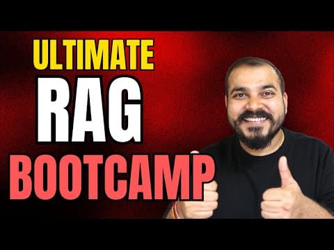 How to Prepare for an Agentic RAG Bootcamp thumbnail