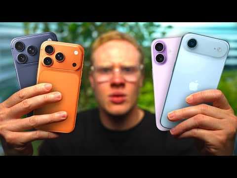 iPhone 17 vs 17 Pro vs Air! Which Should You Buy? thumbnail