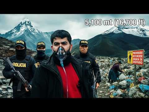 وصلت أعلى مدينة في العالم - لا أكسجين، جرائم، ذهب (بلا قانون) 🇵🇪 thumbnail