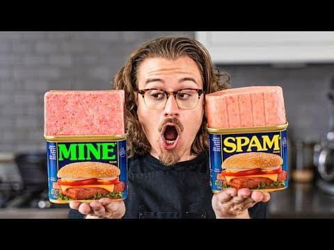 Making SPAM At Home | But Better thumbnail