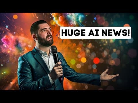 What Are the Latest AI Tools and Updates This Week? thumbnail