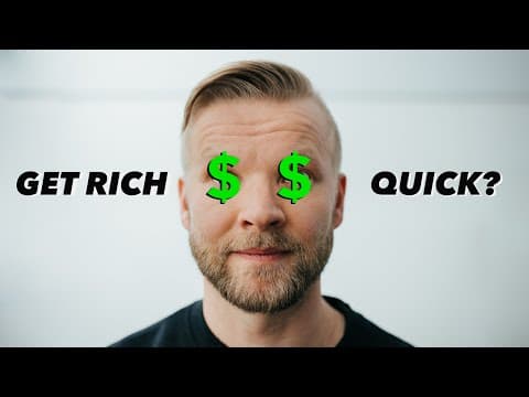 The honest truth about get rich quick 🤑 thumbnail