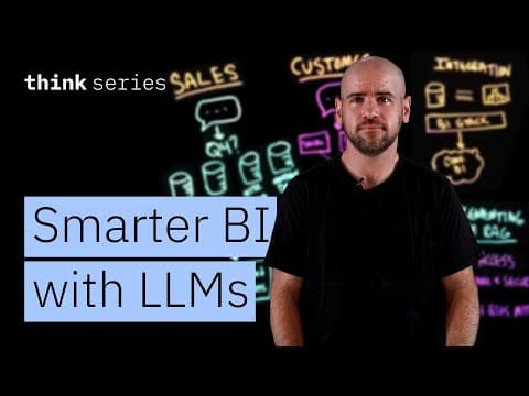 Future of BI: LLM Powered RAG for Smarter Business Intelligence thumbnail