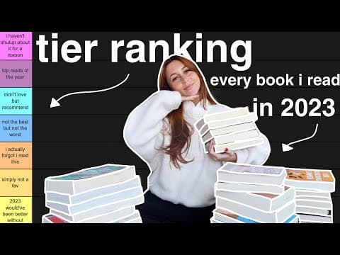 How to Rank Your Favorite Books from 2023 thumbnail