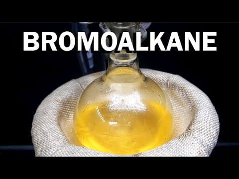 Making a Bromoalkane (1-bromopentane) thumbnail