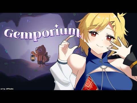 【Gemporium: A Cute Mining Sim】back to the minessssssssssss thumbnail