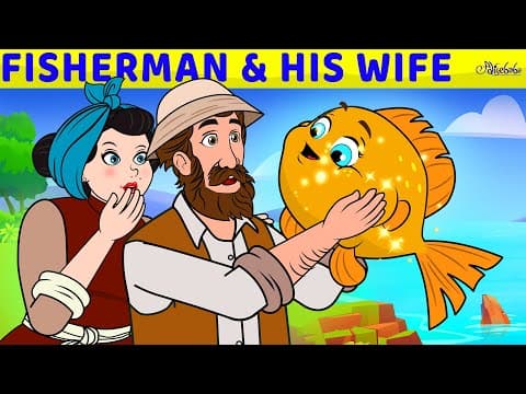 The Fisherman and His Wife | Bedtime Stories for Kids in English | Fairy Tales thumbnail
