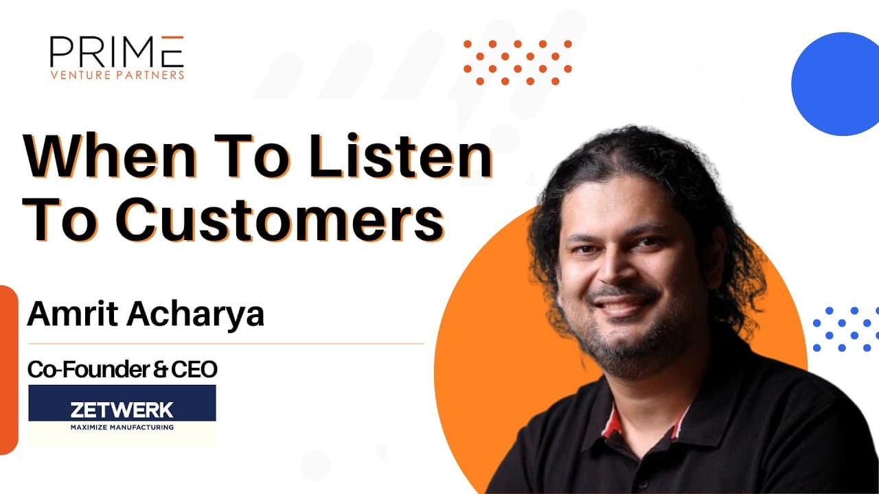 Finding Founder Market Fit & Choosing the Right Idea with Amrit Acharya ...