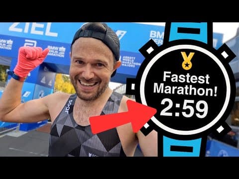 How to Run a Marathon Under 3 Hours thumbnail