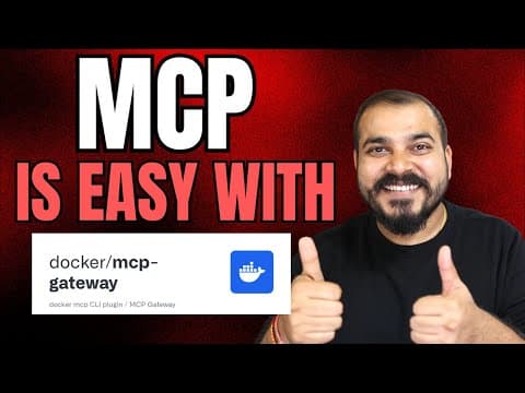 Now Running MCP Server Is Easy With Docker MCP Toolkit thumbnail