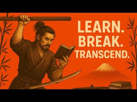 The Ancient Japanese Secret to Learn Anything 10x Faster (Shuhari) thumbnail