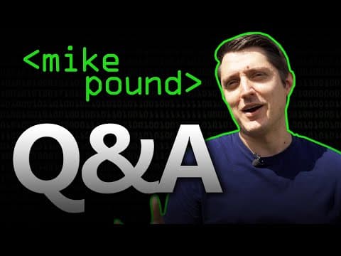 Mike Pound Q&A - Computerphile thumbnail