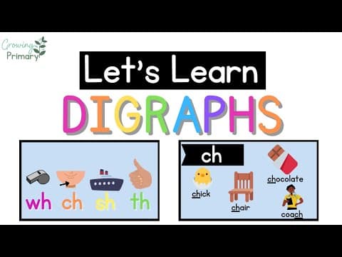 Let's Learn DIGRAPHS thumbnail