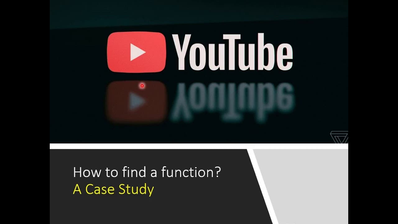 YouTube video player