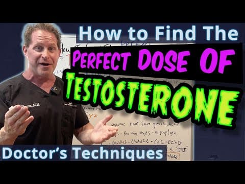 How to Find The Perfect Dose of Testosterone - Doctor's Techniques thumbnail