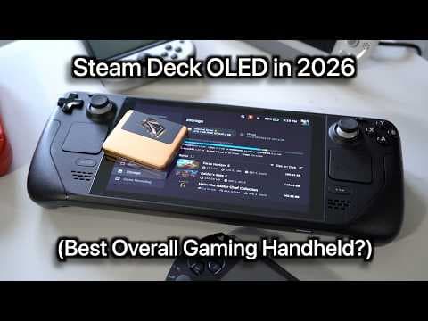 Steam Deck OLED in 2026 (Best Overall Gaming Handheld?) thumbnail