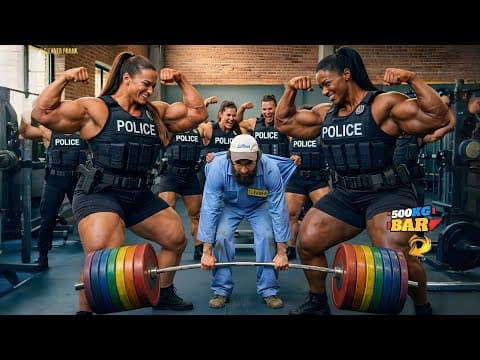 Bodybuilders thought they knew strength… until Anatoly walked in 😱💪🧹 thumbnail