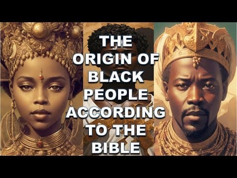 THE ORIGIN OF BLACK PEOPLE ACCORDING TO THE BIBLE | Bible Mysteries Explained thumbnail