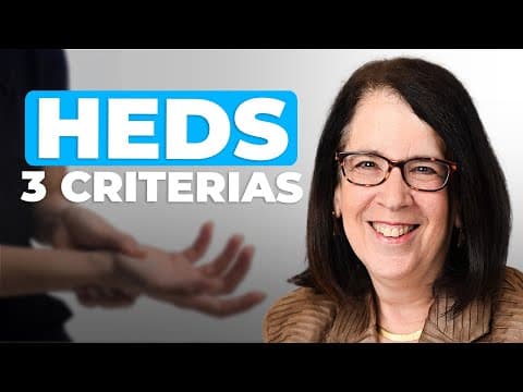 3 Diagnostic Criteria for HEDS | Dr. Clair Explains thumbnail