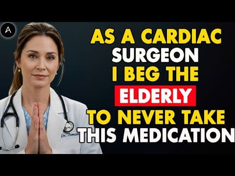 Cardiac Surgeon Warns: THIS Drug Is Damaging the Hearts of Older Adults | Senior Health thumbnail