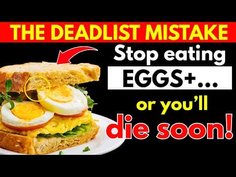 Seniors, NEVER Eat EGGS With THESE 10 Foods! Senior Health Tips thumbnail