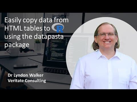 How to copy website table data to R with the datapasta package thumbnail