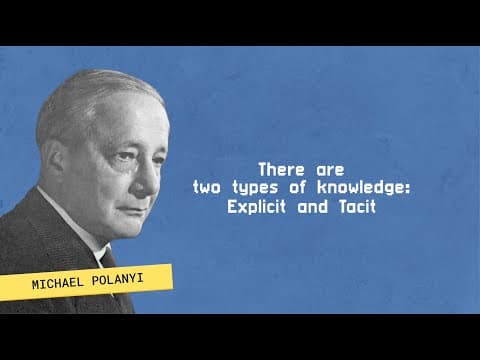 The Invisible Knowledge Problem | why you can't articulate what you know thumbnail